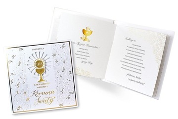 Album Komunijny pięknie zdobiony Premium PMBQ1