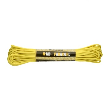 M-Tac paracord 550 type III 15м Yellow
