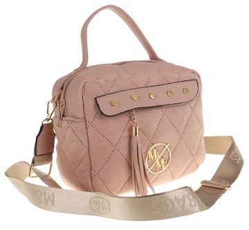 M&Mz Elegancka Torebka Damska listonoszka kuferek XB1112 Pink