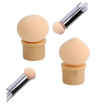 2 sztuki gąbki do aplikatora ombre stempel pyłki