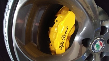 НАКЛЕЙКА НА ЗАДНИЙ СУППОРТ Alfa Romeo GIULIA