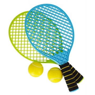 ZESTAW PALETKI RAKIETKI PLAŻOWE DO GRY W TENISA