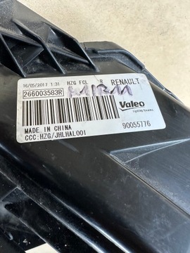 RENAULT KOLEOS II HALOGEN LED PRAWY 266003583R