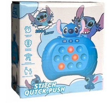 ЭЛЕКТРОННАЯ ИГРА СЕНСОРНАЯ ГОЛОВОЛОМКА PUSH IT POP IT STITCH 6839