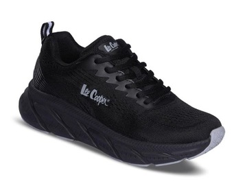 Buty damskie sportowe sneakersy czarne LEE COOPER LCW-24-32-2552LA 39