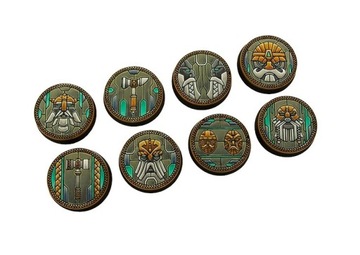 Dwarf Bases 32mm podstawki okrągłe 4 szt.