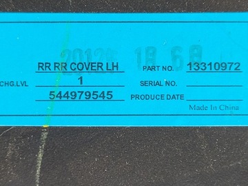 ASTRA J COMBI LIŠTA DVEŘE PŘEDNÍ ZADNÍ PRAVÉ LEVÉ