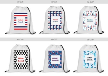 РЮКЗАК СУМКА для детского сада с именем МНОГО выкроек