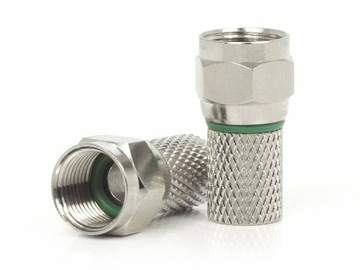 Profesjonalny wtyk ''F'' Fuba OVZ030 6,8 mm + uszczelka nic lepszego nie ma