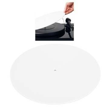 SLIPMAT ДЛЯ ТЕЛЕФОНОВ TURN, БЕЛЫЙ АКРИЛОВЫЙ КОВрик, 12 ДЮЙМОВ