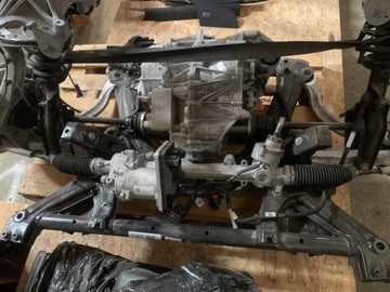TESLA 3 LIFT ZAWIESZENIE PRZEDNIE PRZÓD WÓZEK ZWROTNICA SILNIK MOTOR KPL