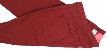 NEXT spodnie woskowany jeans rurki SKINNY jeggings modelujące NEW 44