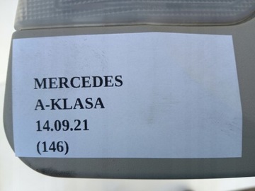 LAMPA SVĚTLO POLSTROVÁNÍ MERCEDES A TŘÍDA W168