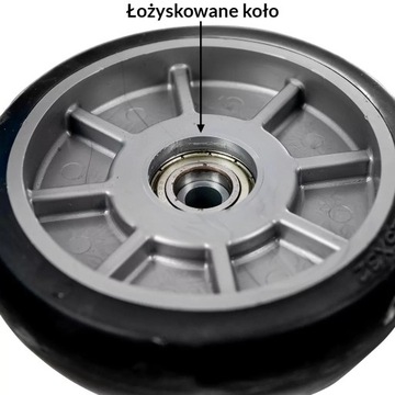 Wózek transportowy platformowy SKŁADANY 500KG MAGAZYNOWY platforma 109x64cm