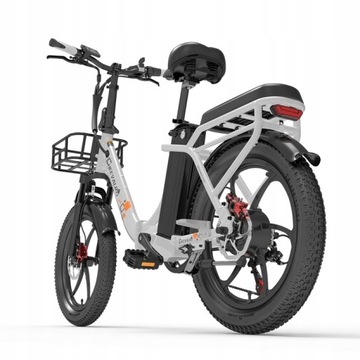 Мужской/женский складной электрический велосипед 500 Вт, 15 Ач, 150 км, толстые шины