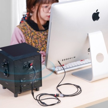 Кабель VENTION Mini Jack 3,5 мм ---- 2x RCA (тюльпан)