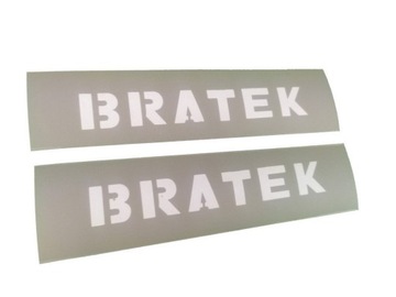 Romet Bratek szablon do malowania napisu na rower