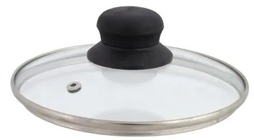 Pokrywka szklana z odpowietrznikiem 22cm DOMOTTI