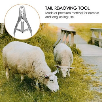 1 zestaw szczypiec do kastracji ogona kastracja bydła