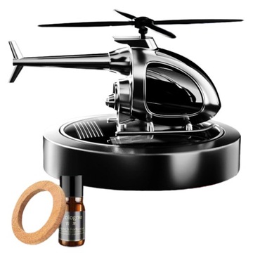 Odświeżacz powietrza do samochodu Helikopter słoneczny Obrotowy dyfuzor do