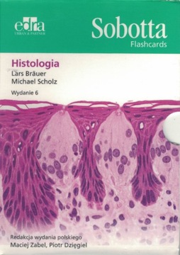 Sobotta Flashcards Histologia FISZKI z HISTOLOGII