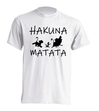 Koszulka HAKUNA MATATA król lew simba prezent