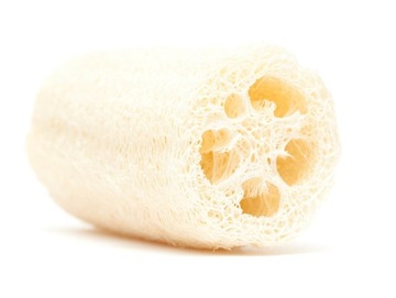 GĄBKA LUFFA NATURALNA ROŚLINNA DO TWARZY I CIAŁA L