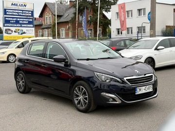 Peugeot 308 II Hatchback 5d 1.6 BlueHDi 99KM 2016 Peugeot 308 1.6 HDI 85tkm FullLed Navi Klima 2016