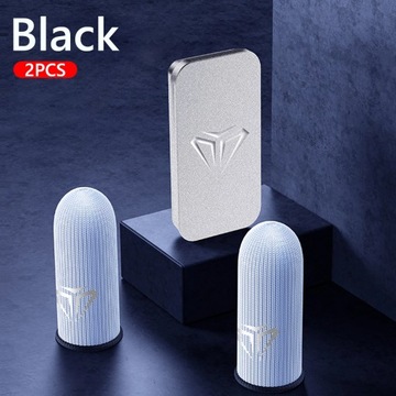 1/2 Pair Kitchen Finger Cover Gaming Finger Sleeve Breathable Fingertips