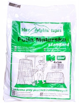 FOLIA MALARSKA STANDARD BLUE DOLPHIN 4M X 5M