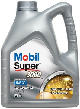 MOBIL SUPER 3000 МАСЛО 5W30 FE 4л