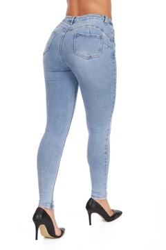 109_ Spodnie damskie jeans rurki - Goodies _S/36