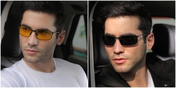 АЛЮМИНИЕВЫЕ МУЖСКИЕ ПОЛЯРИЗОВАННЫЕ СОЛНЦЕЗАЩИТНЫЕ ОЧКИ ДЫМЧАТЫЕ 559