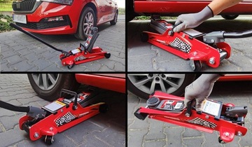 АВТОМОБИЛЬНЫЙ ПОДЪЕМНИК НИЗКОПРОФИЛЬНЫЙ FROG 2,5 Т НИЗКОПРОФИЛЬНЫЙ ДОМКРАТ + УДЛИНИТЕЛЬ