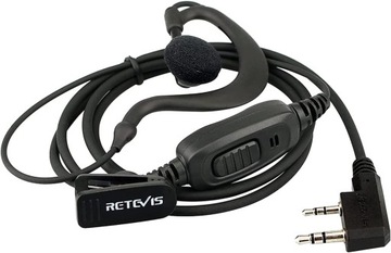 RETEVIS 2-контактный наушник МИКРОФОН ТИПА C Baofeng тактический