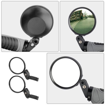 2 шт. велосипедные зеркала круглой формы