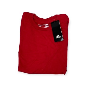 Мужская футболка красная ADIDAS S