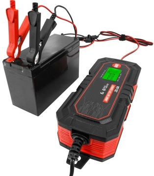 МИКРОПРОЦЕССОРНЫЙ ВЫПРЯМИТЕЛЬ ЗАРЯДНОЕ УСТРОЙСТВО GEL AGM LCD 6V 12V 6A