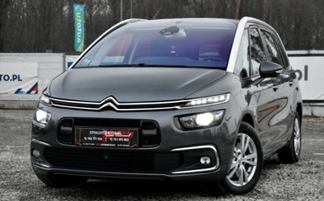 Citroen Grand C4 Picasso II Grand Picasso Facelifting 2.0 BlueHDi 150KM 2018 Citroen C4 Grand Picasso FULLED skora Blis alusy LINNE ASSIST Idealny Pano, zdjęcie 8