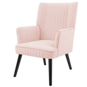 Uzak Designer Lounge Chair Удобный Элегантный Стильный Розовый