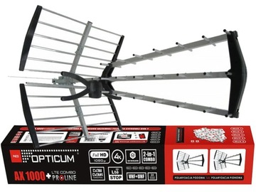 Antena dvb-t2 Opticum AX1000 LTE Combo Proline