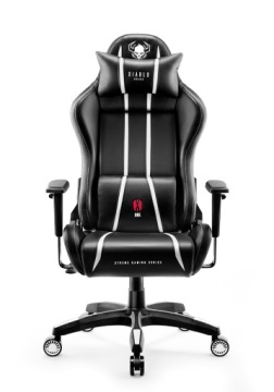 СТУЛ DIABLO X-ONE 2.0 (L) ЧЕРНО-БЕЛЫЙ