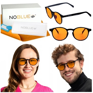 OKULARY BLOKUJĄCE NIEBIESKIE ŚWIATŁO.ZERÓWKI.ZBADANE W LABORATORIUM