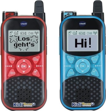 VTECH KidiTalkie – набір із двох рацій 2 в 1 вер. німецька (M64)