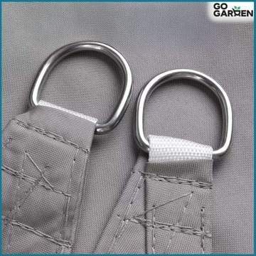 Saga Savice Wodocial UV UV UV темно -серый для сада 4х3 м