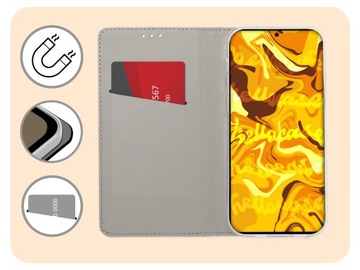 ЧЕХОЛ ДЛЯ SAMSUNG GALAXY S23 ЧЕРНЫЙ МАГНИТНЫЙ ЗАКРЫВАЮЩИЙСЯ ЧЕХОЛ