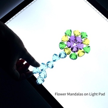 ЛЕГКИЙ СТОЛ ДЛЯ ЧЕРТЕЖА С USB-СВЕТОДИОДНОЙ ПОДСВЕТКОЙ И СВЕТОДИОДНОЙ ПОДСВЕТКОЙ