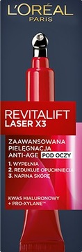 L`Oreal Paris Revitalift Laser X3 pod oczy
