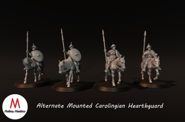 Alternate Mounted Carolingian Hearthguard - x4