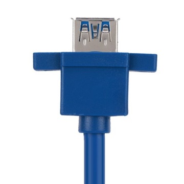 USB3.0 19PIN TO 2AF Кабель для крепления на панели